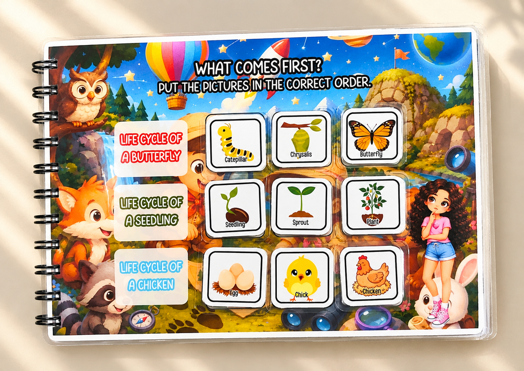 Little Brain Builders Busy Book (Velcro)
