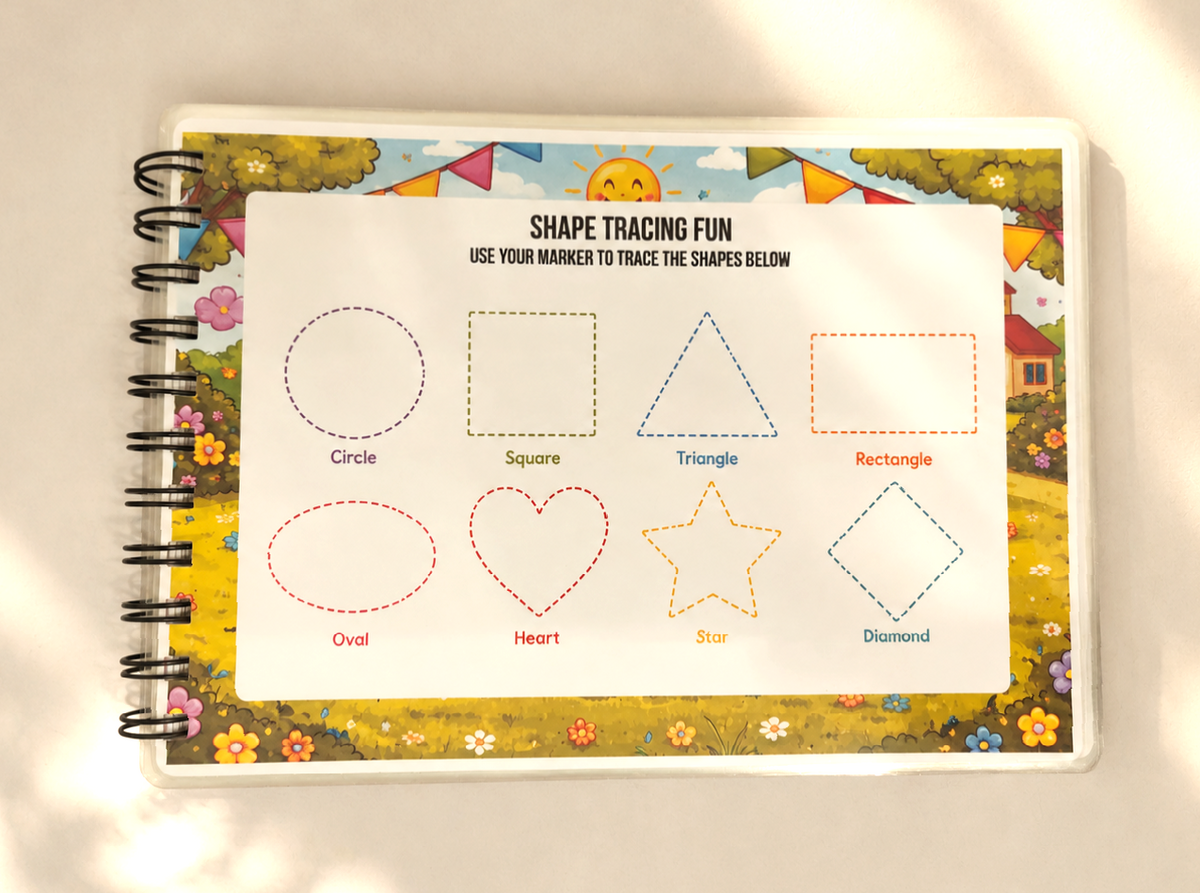 Activity Busy Book (Write & Wipe)