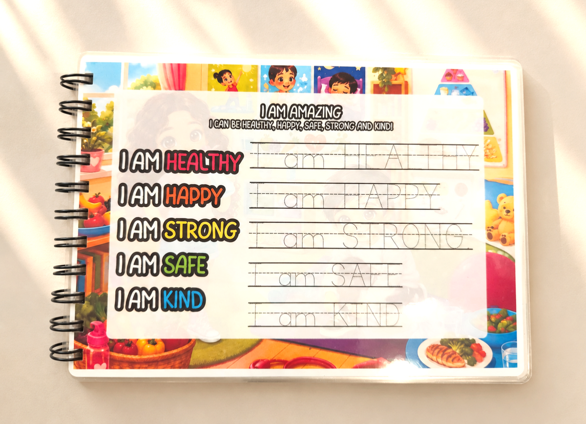 My Healthy & Happy Me Busy Book (Write & Wipe)