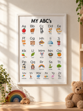 My ABC's Printable A3 Poster