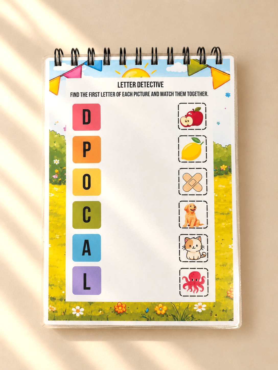Activity Busy Book (Write & Wipe)