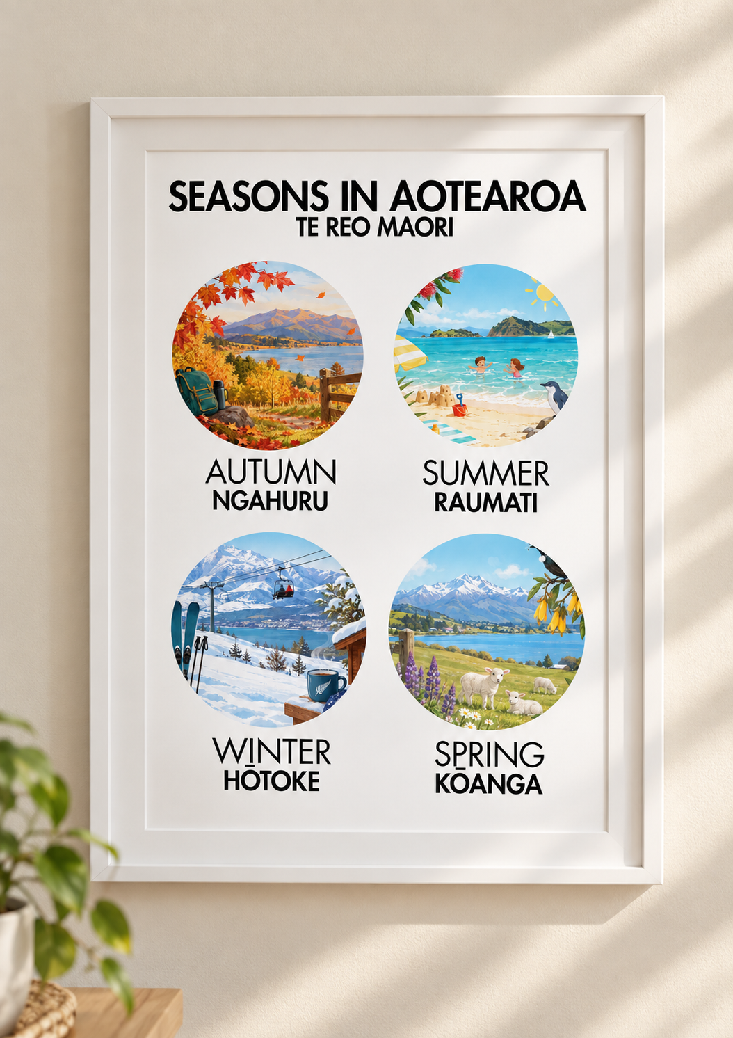Seasons in Aotearoa - Te Reo Maori