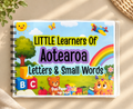 Letters & Small Words Busy Book (Velcro)