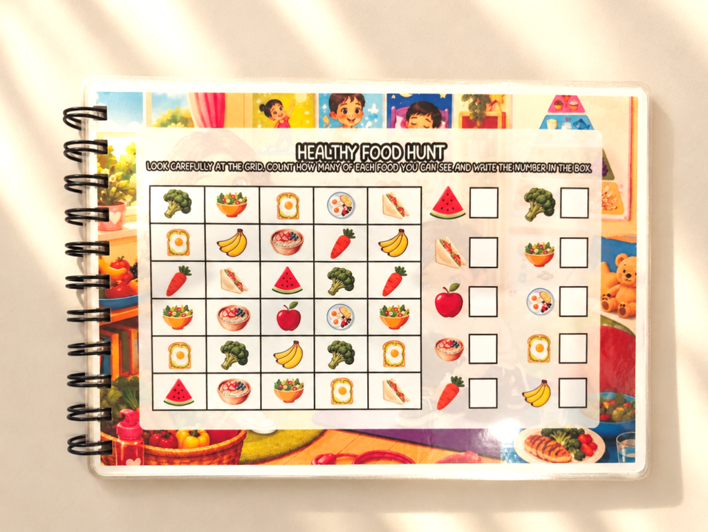 My Healthy & Happy Me Busy Book (Write & Wipe)